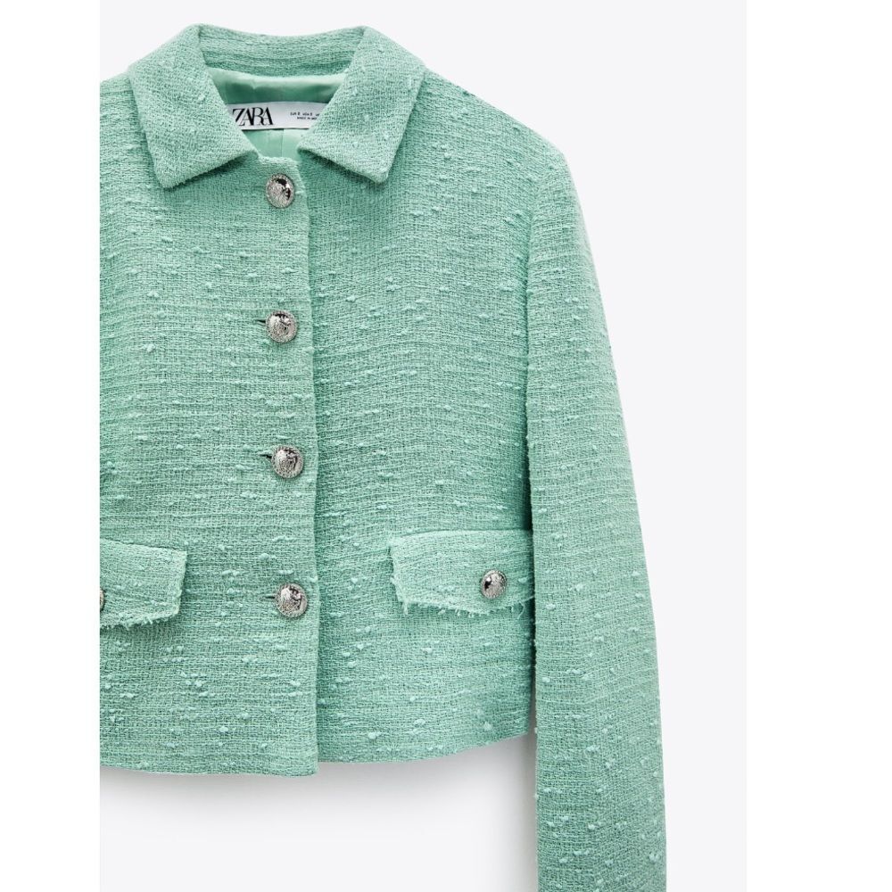 Textured weave jacket - Picture 3 of 12